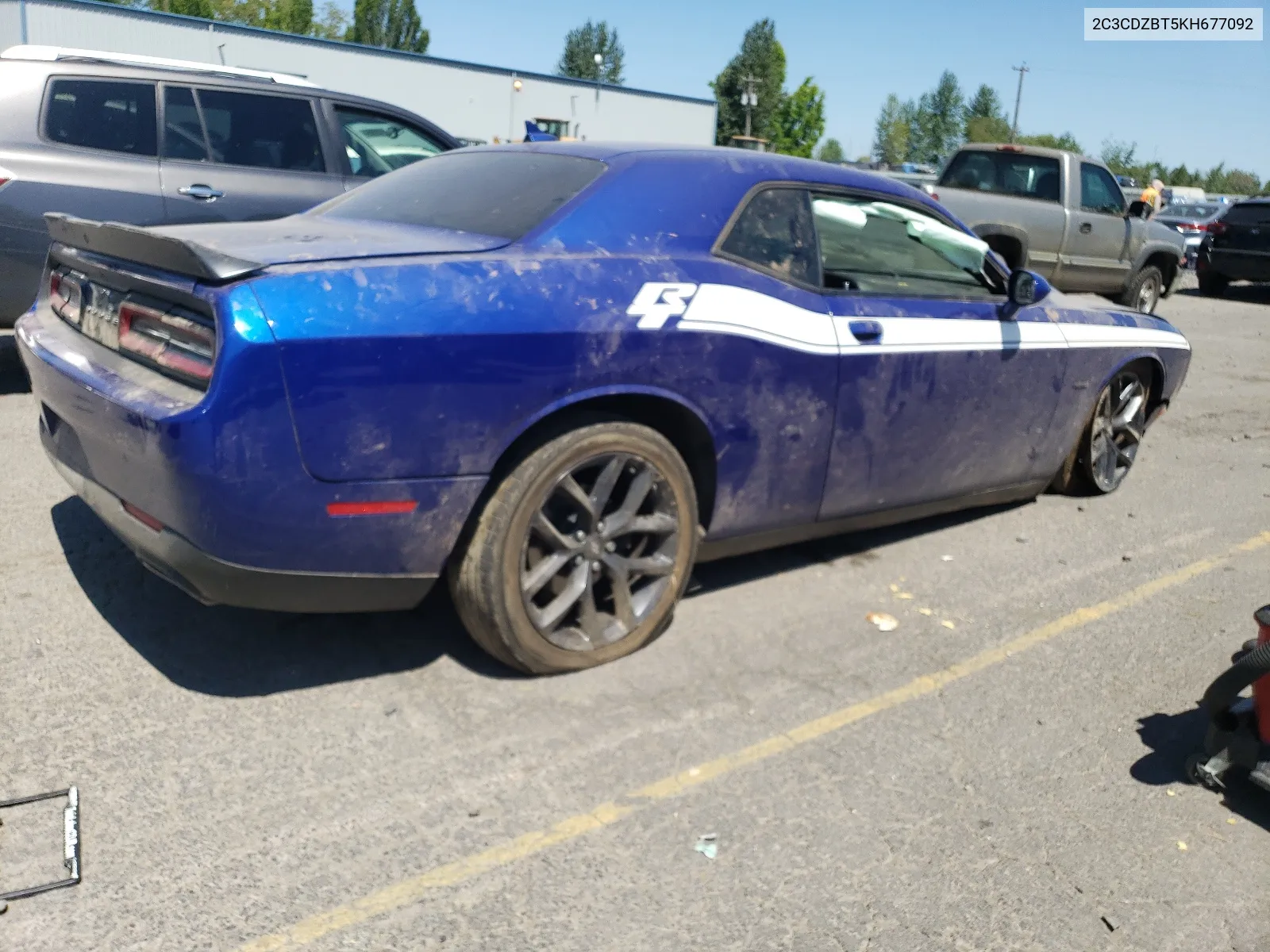 2C3CDZBT5KH677092 2019 Dodge Challenger R/T