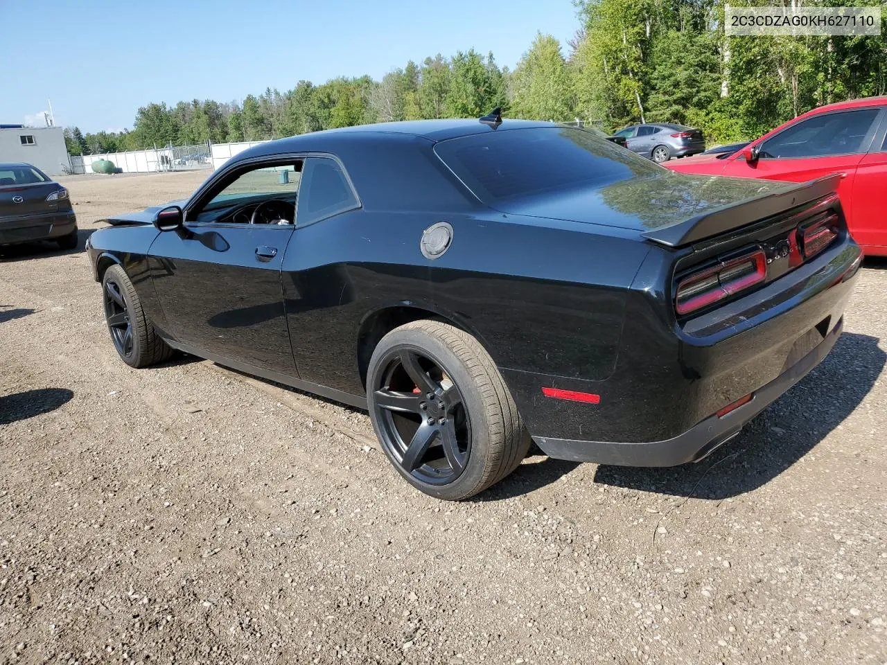 2C3CDZAG0KH627110 2019 Dodge Challenger Sxt