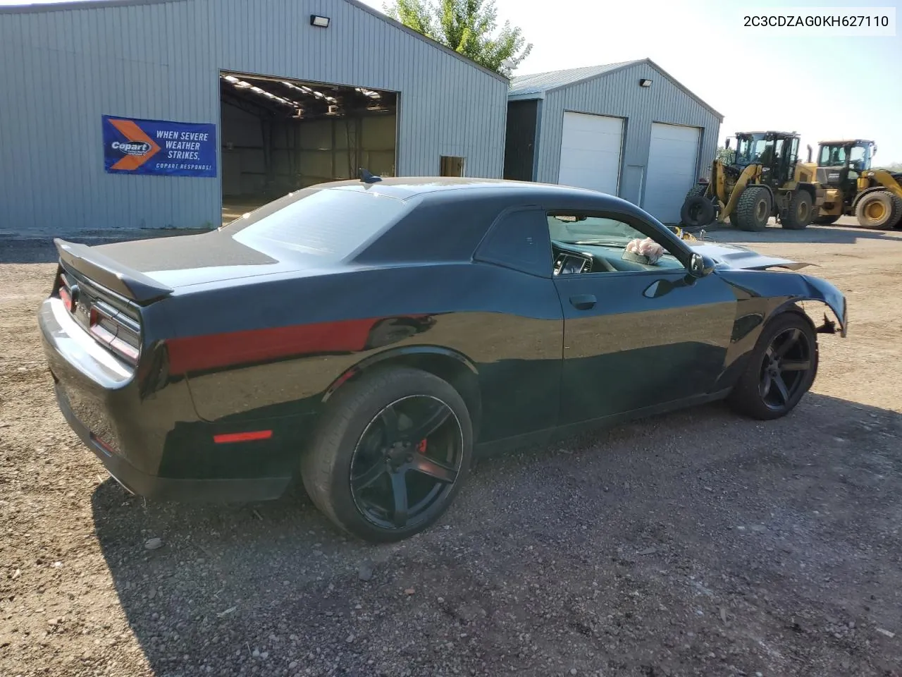 2C3CDZAG0KH627110 2019 Dodge Challenger Sxt