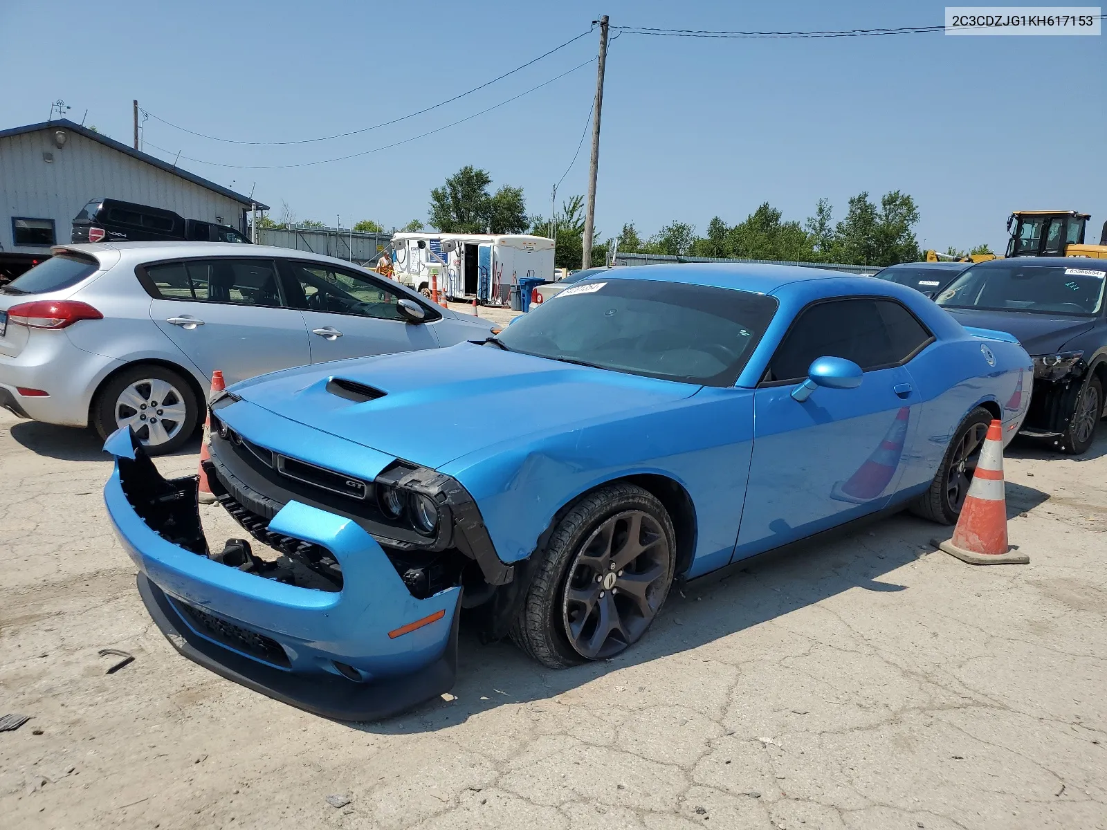 2C3CDZJG1KH617153 2019 Dodge Challenger Gt