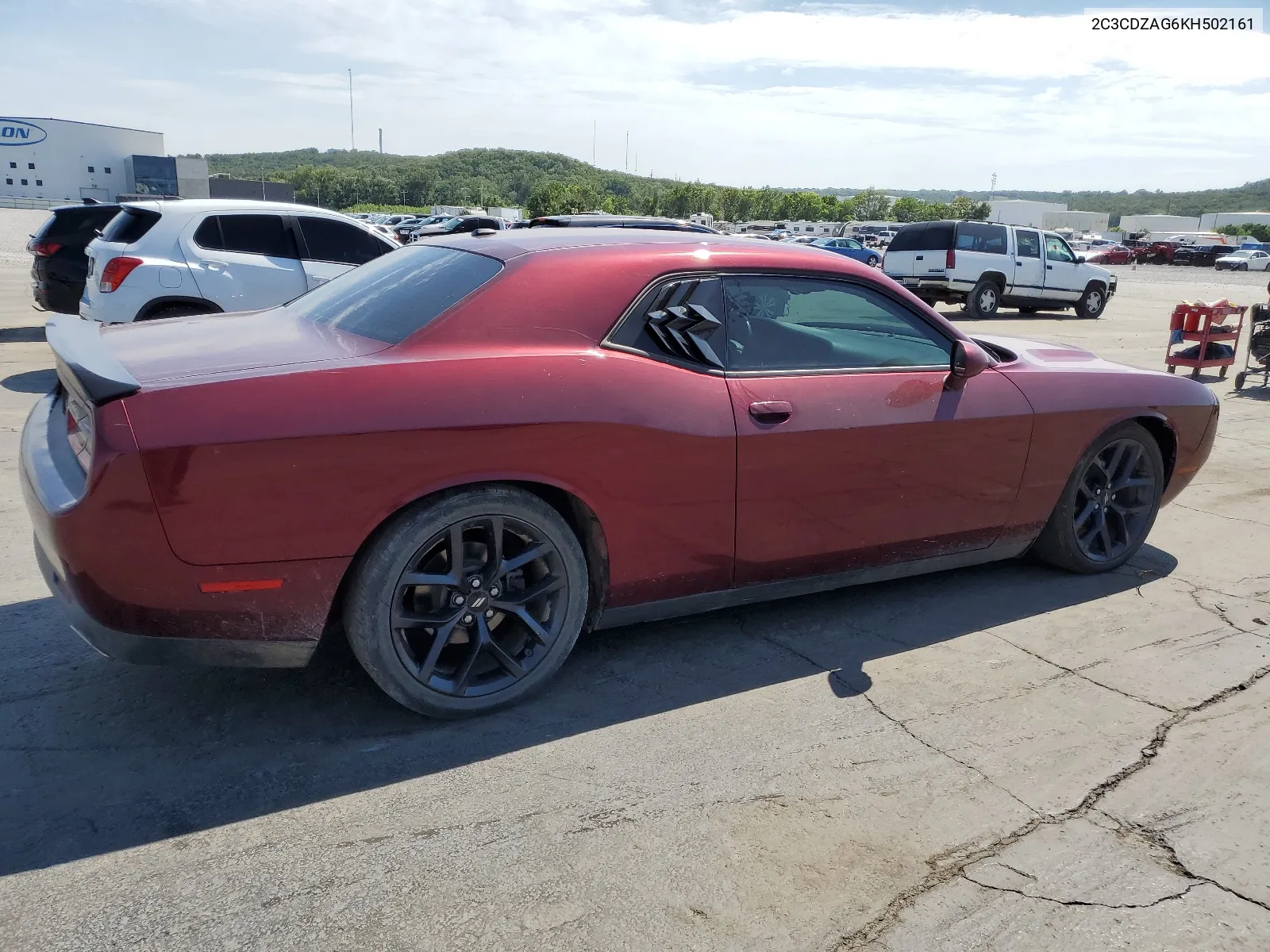 2019 Dodge Challenger Sxt VIN: 2C3CDZAG6KH502161 Lot: 65053474