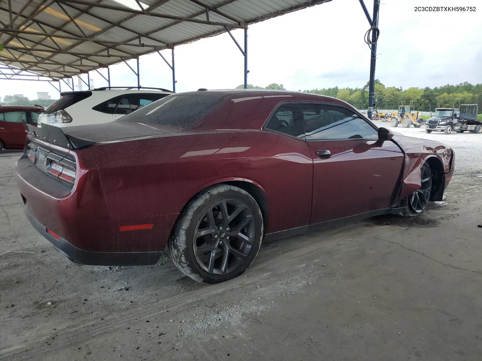 2019 Dodge Challenger R/T VIN: 2C3CDZBTXKH596752 Lot: 65206644