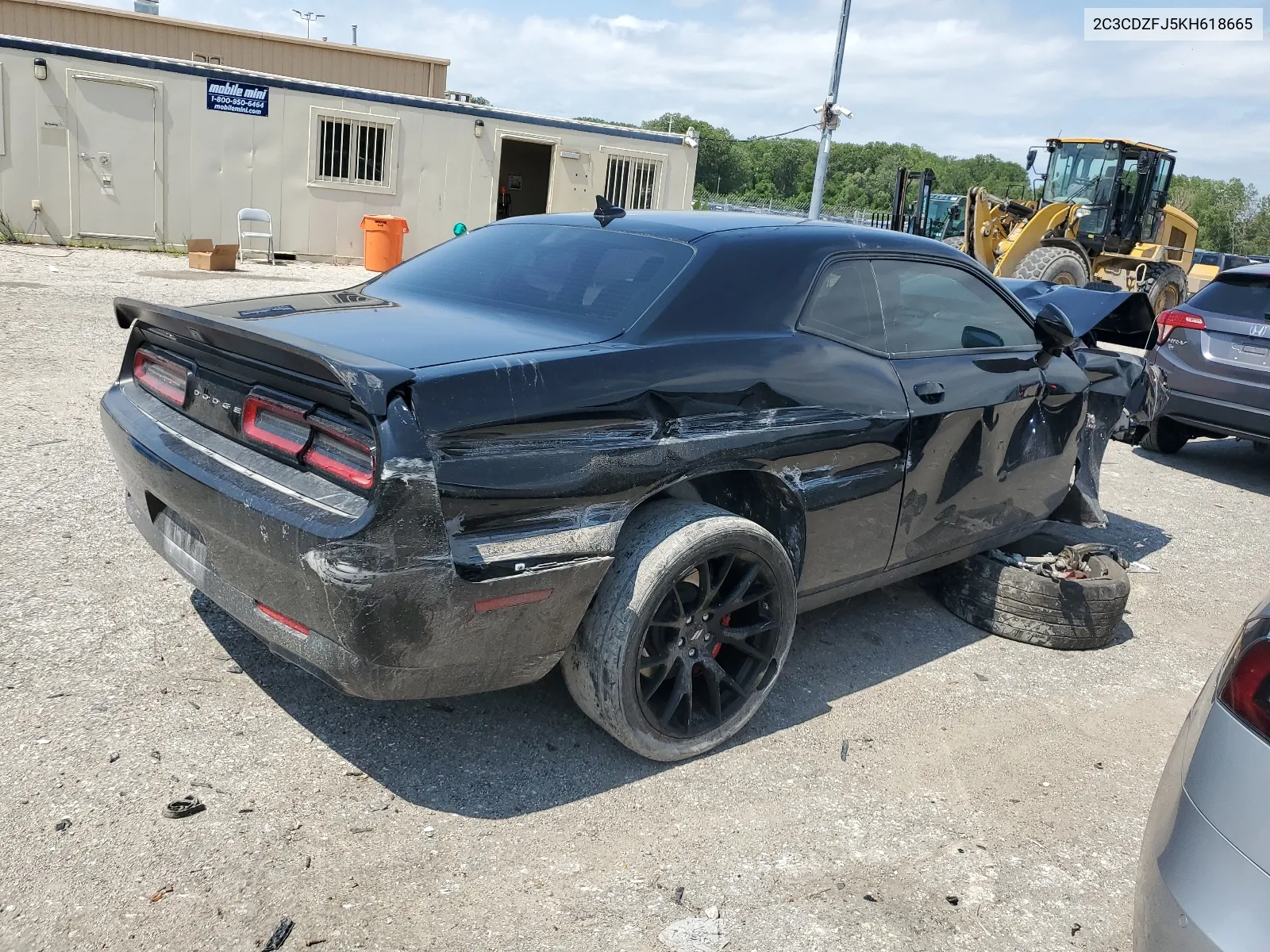 2019 Dodge Challenger R/T Scat Pack VIN: 2C3CDZFJ5KH618665 Lot: 65283004