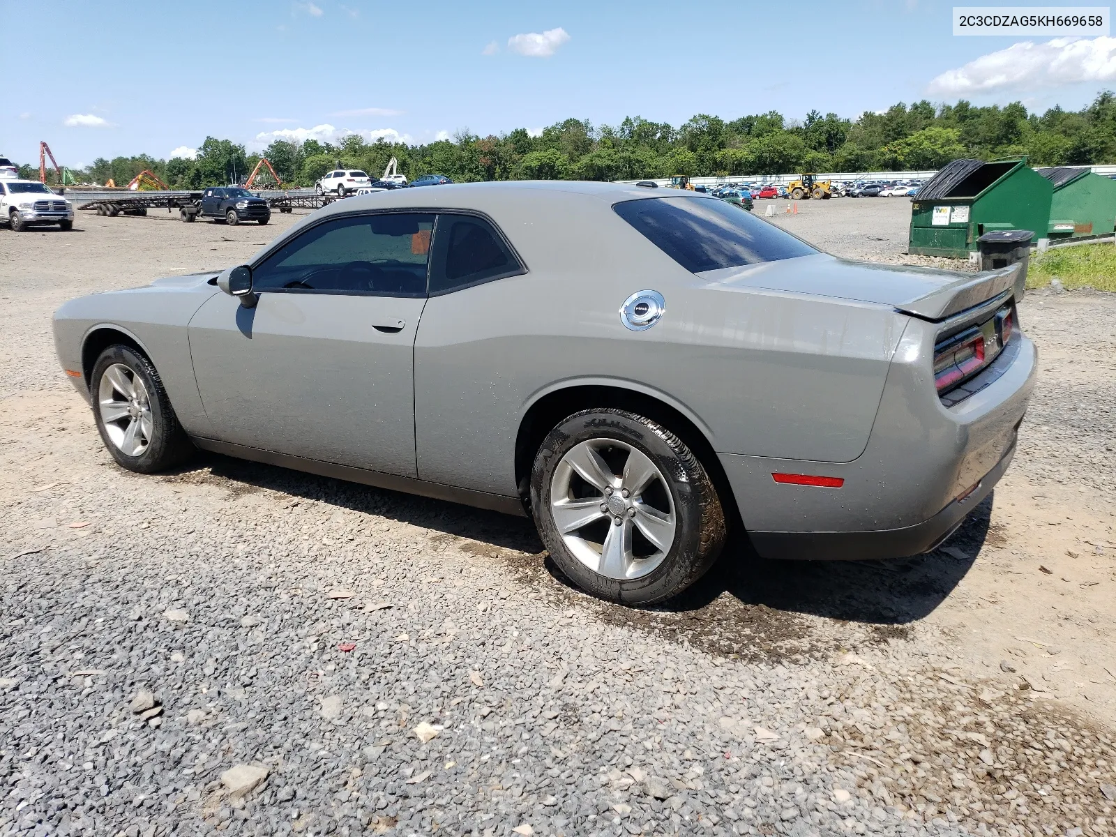 2019 Dodge Challenger Sxt VIN: 2C3CDZAG5KH669658 Lot: 66234774