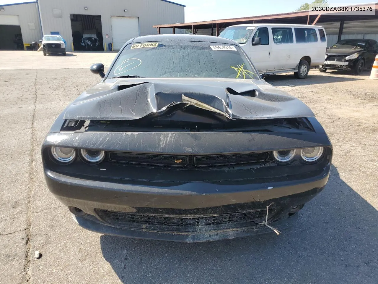 2019 Dodge Challenger Sxt VIN: 2C3CDZAG8KH735376 Lot: 66469514