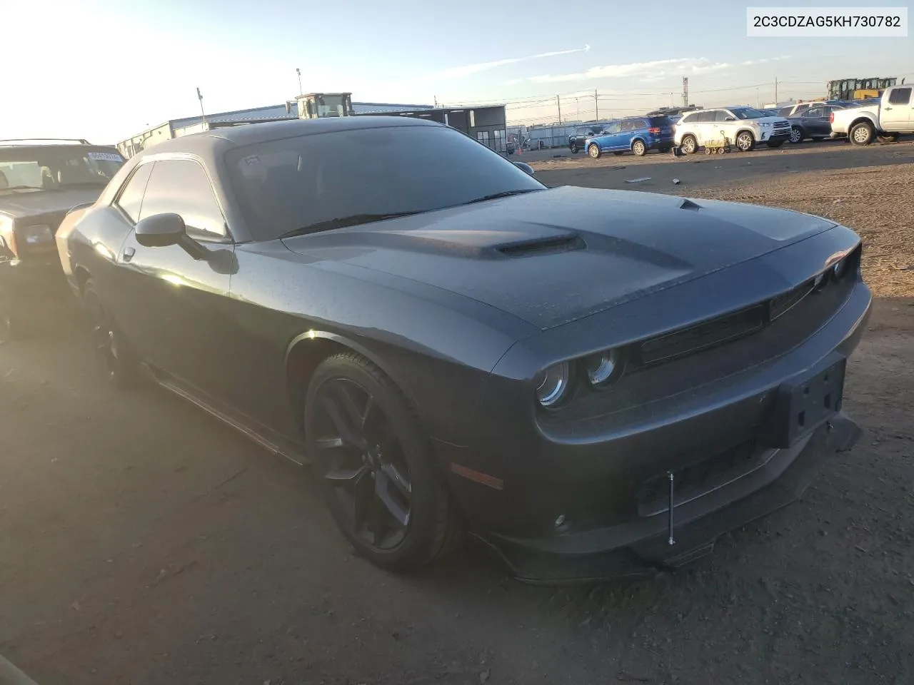 2019 Dodge Challenger Sxt VIN: 2C3CDZAG5KH730782 Lot: 66546834