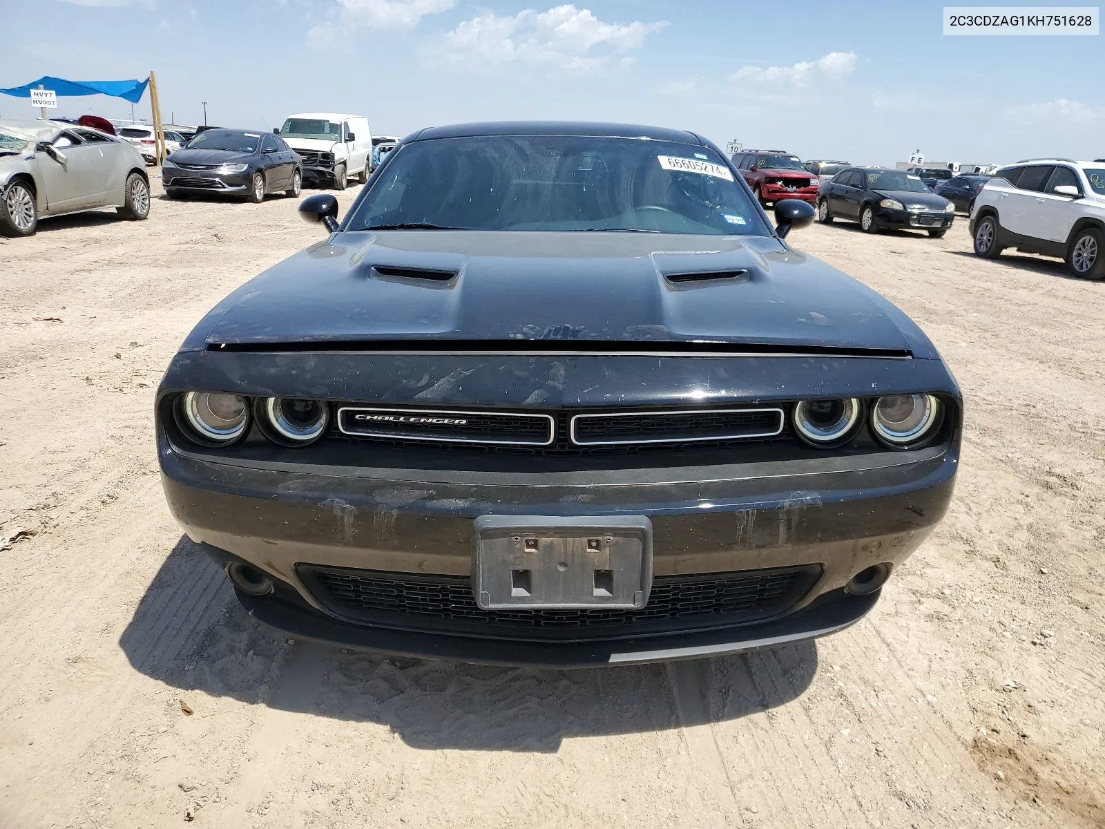 2C3CDZAG1KH751628 2019 Dodge Challenger Sxt