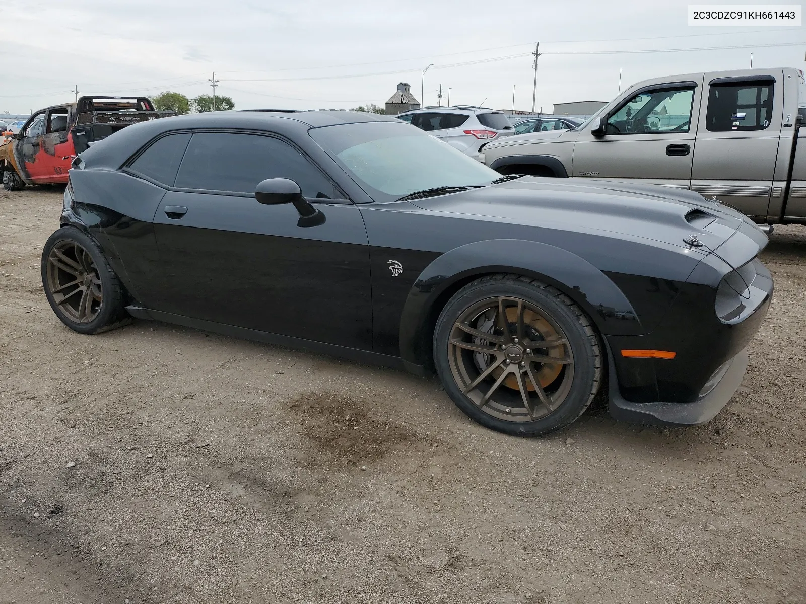 2019 Dodge Challenger Srt Hellcat VIN: 2C3CDZC91KH661443 Lot: 66656384