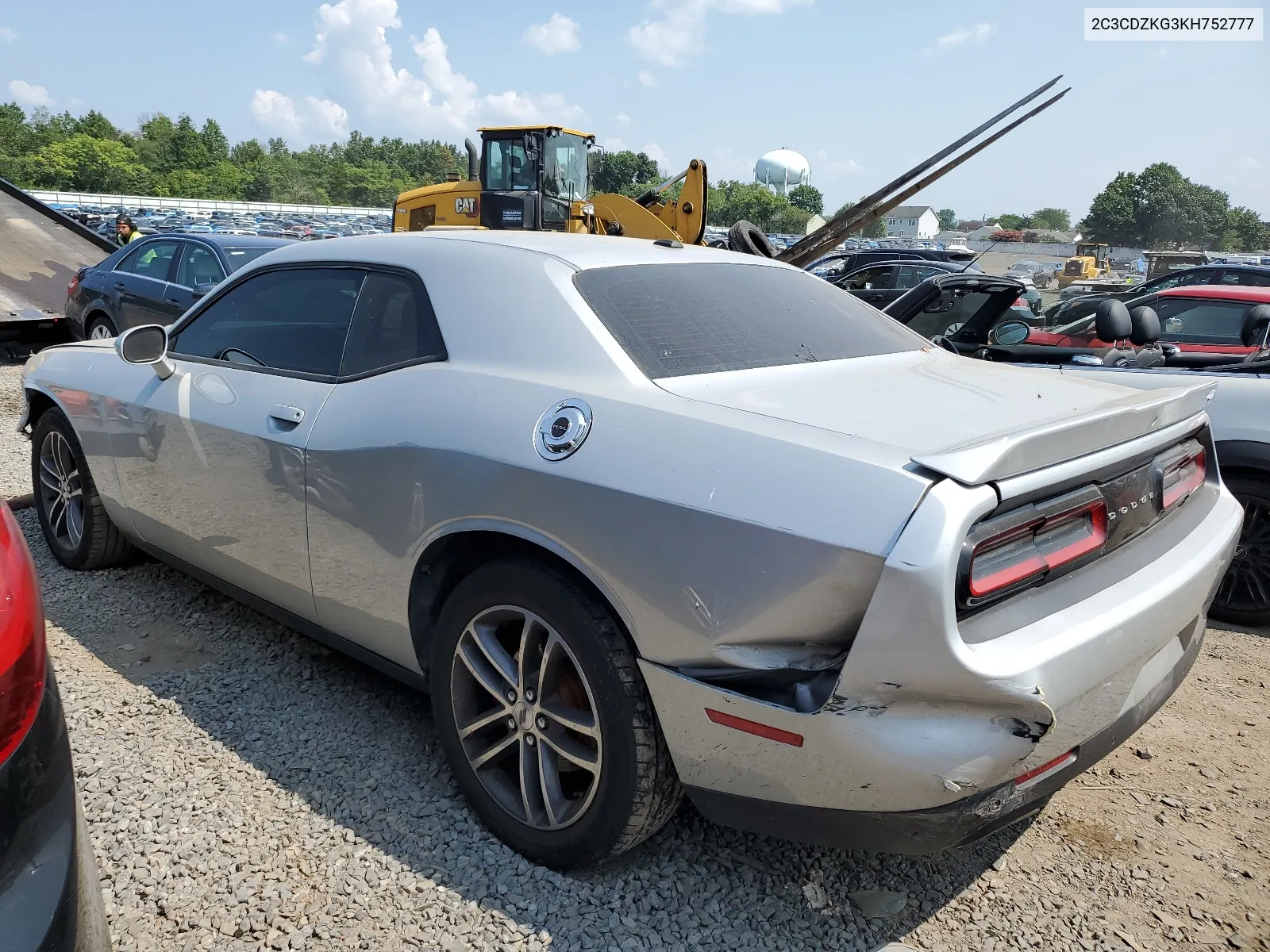 2C3CDZKG3KH752777 2019 Dodge Challenger Gt