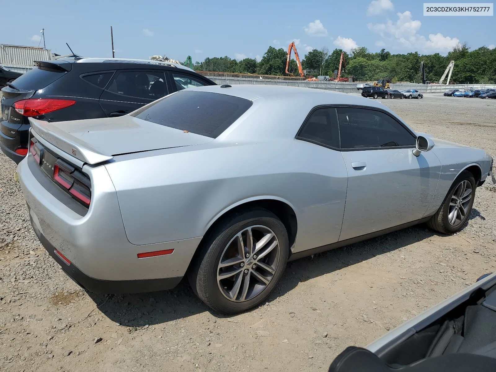 2C3CDZKG3KH752777 2019 Dodge Challenger Gt