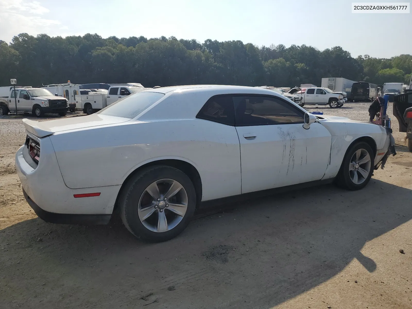 2019 Dodge Challenger Sxt VIN: 2C3CDZAGXKH561777 Lot: 67108774