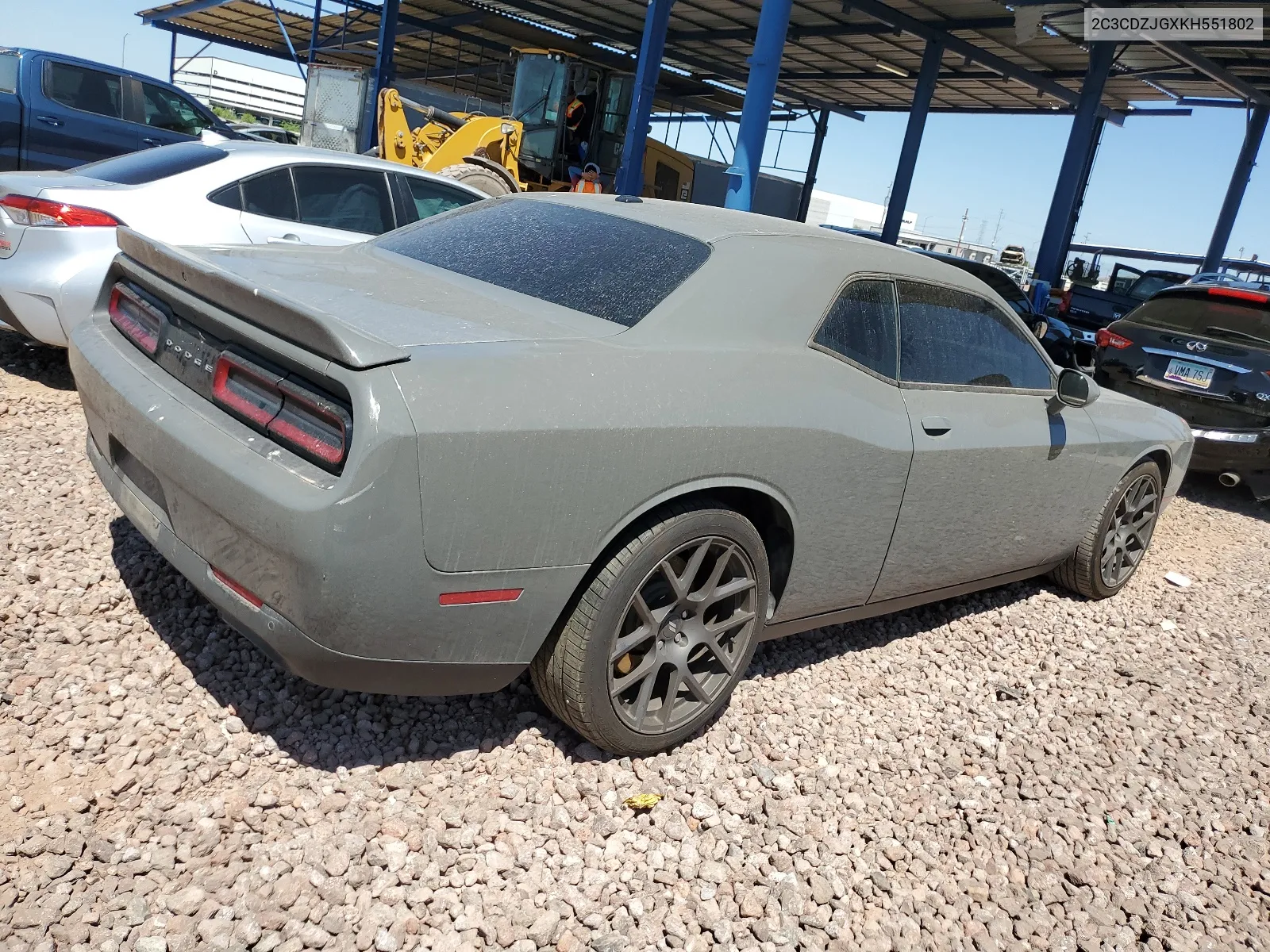 2019 Dodge Challenger Gt VIN: 2C3CDZJGXKH551802 Lot: 67441724