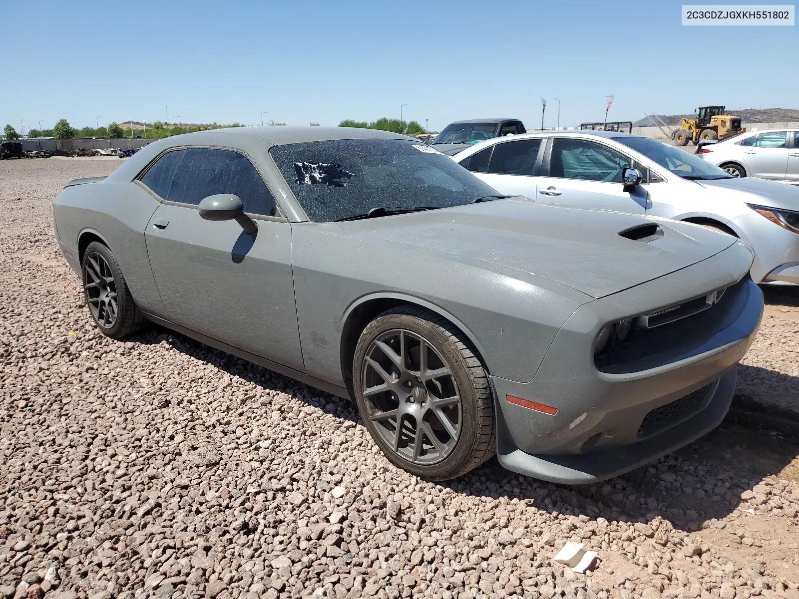 2019 Dodge Challenger Gt VIN: 2C3CDZJGXKH551802 Lot: 67441724