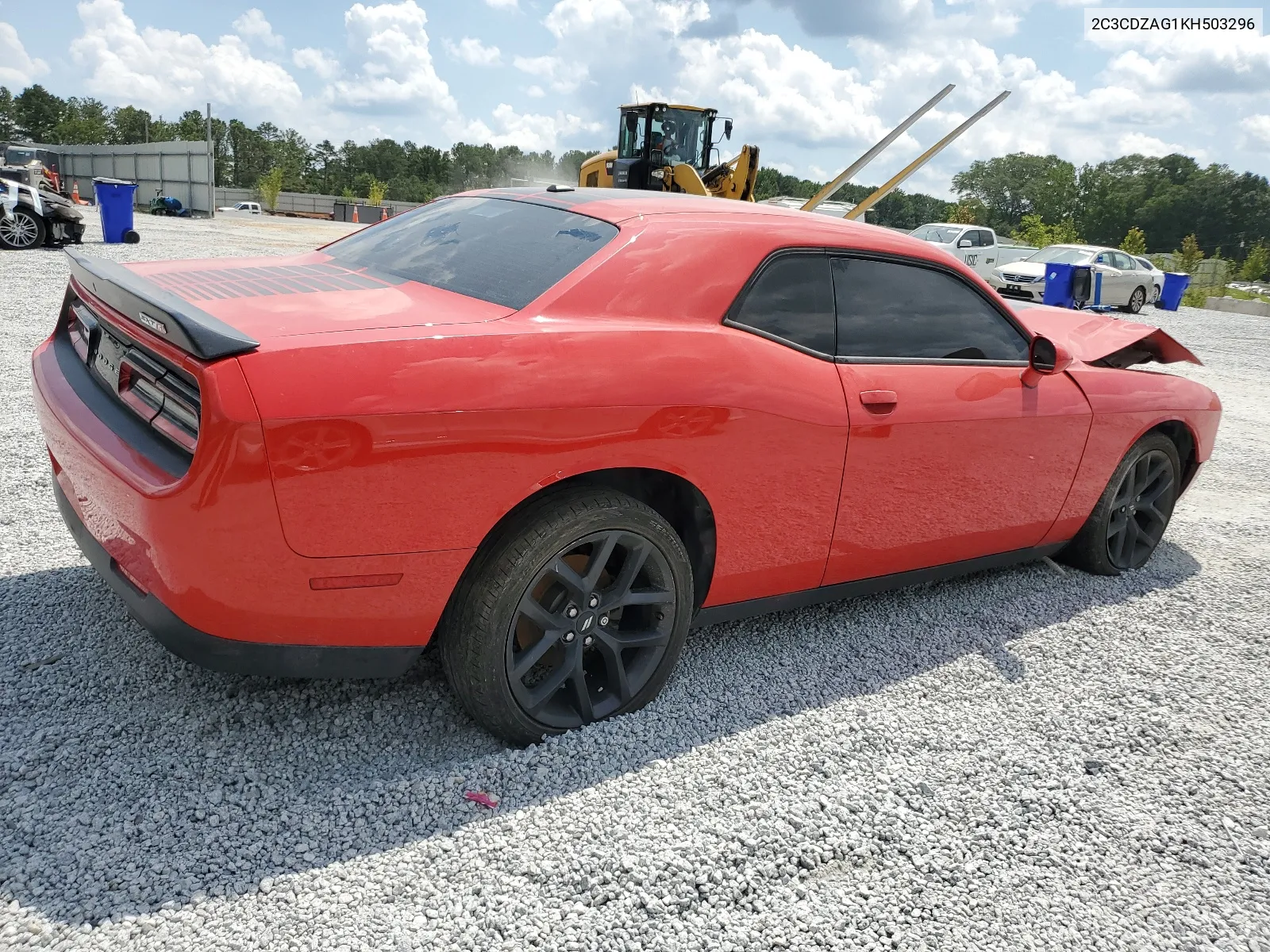 2C3CDZAG1KH503296 2019 Dodge Challenger Sxt