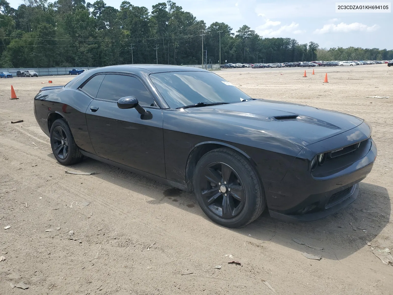 2C3CDZAG1KH694105 2019 Dodge Challenger Sxt