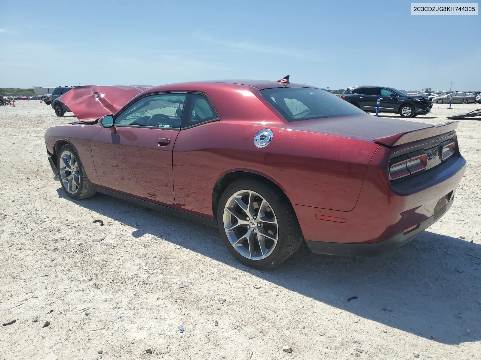 2019 Dodge Challenger Gt VIN: 2C3CDZJG8KH744305 Lot: 67918744