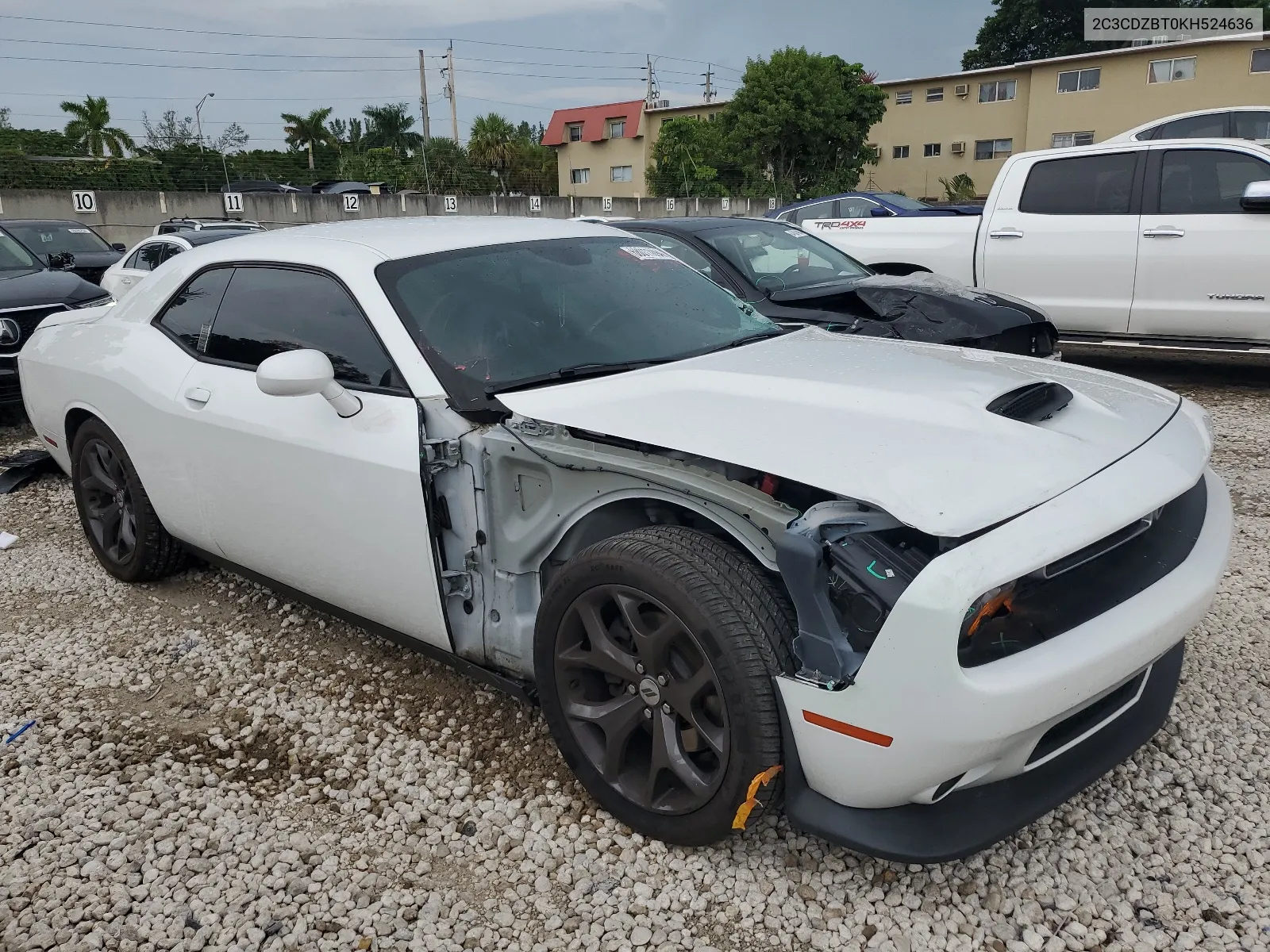 2019 Dodge Challenger R/T VIN: 2C3CDZBT0KH524636 Lot: 68011094