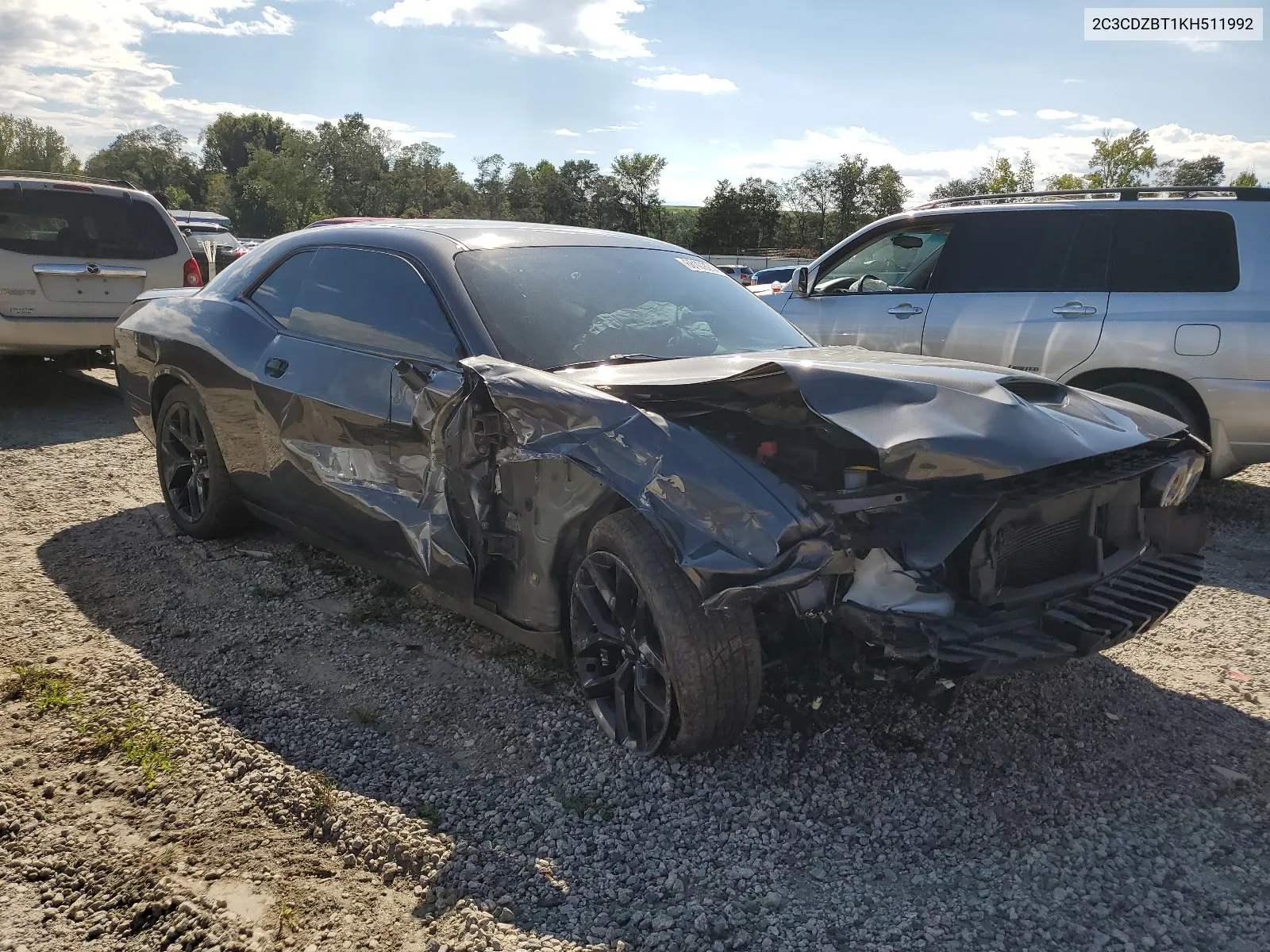 2C3CDZBT1KH511992 2019 Dodge Challenger R/T