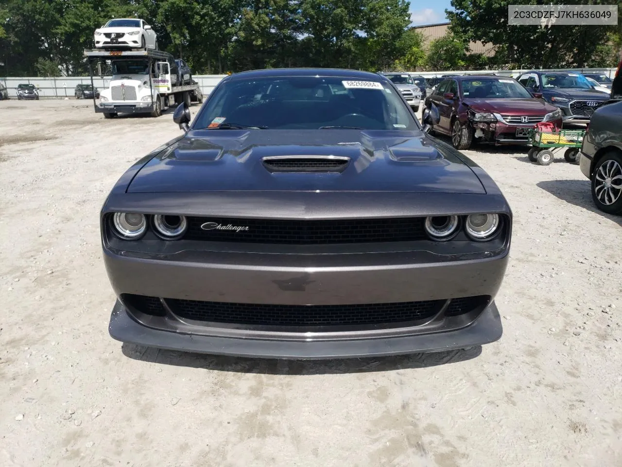 2019 Dodge Challenger R/T Scat Pack VIN: 2C3CDZFJ7KH636049 Lot: 68269884