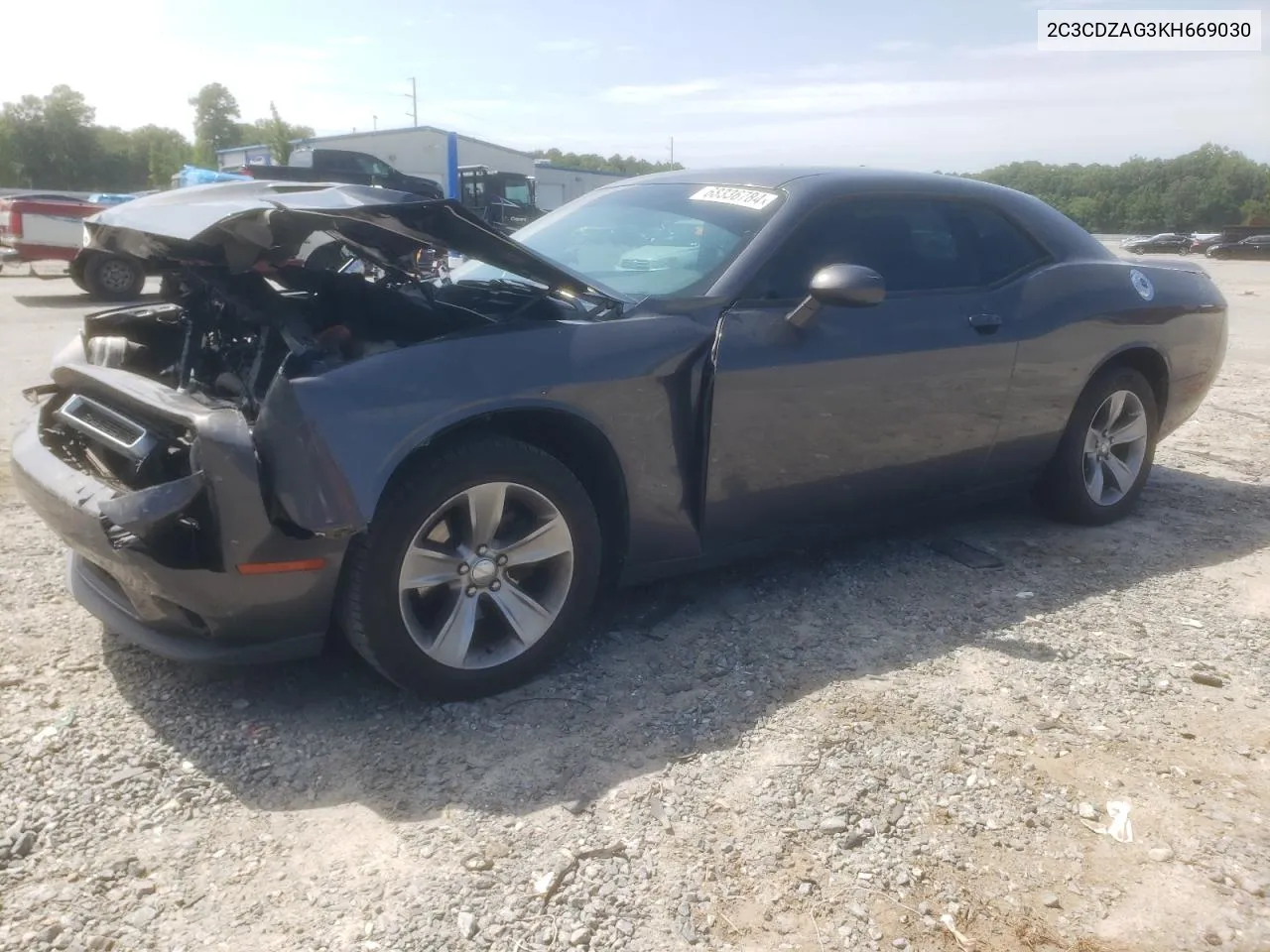 2019 Dodge Challenger Sxt VIN: 2C3CDZAG3KH669030 Lot: 68336784