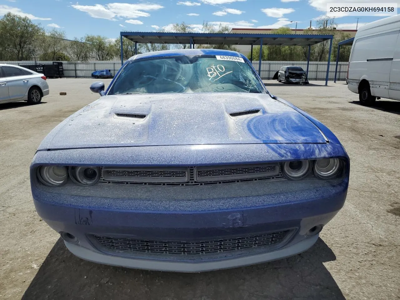 2019 Dodge Challenger Sxt VIN: 2C3CDZAG0KH694158 Lot: 68390084