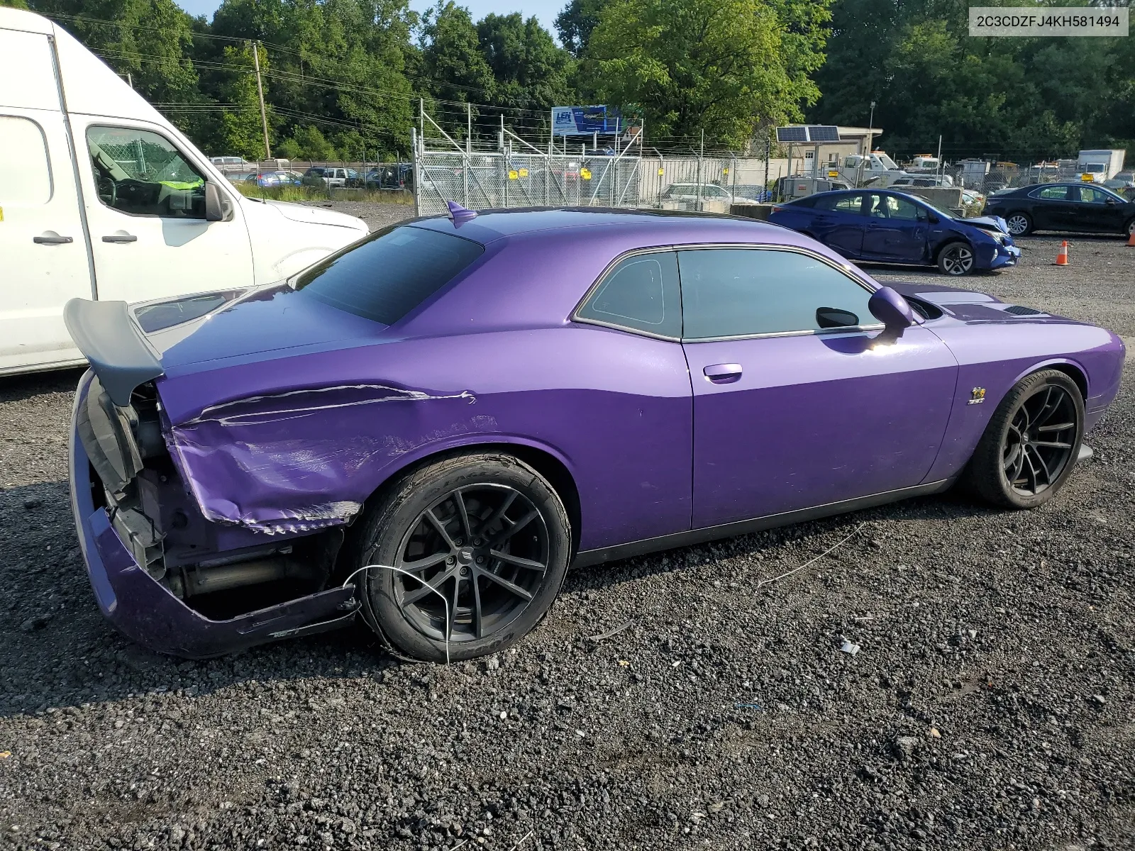 2019 Dodge Challenger R/T Scat Pack VIN: 2C3CDZFJ4KH581494 Lot: 68533294