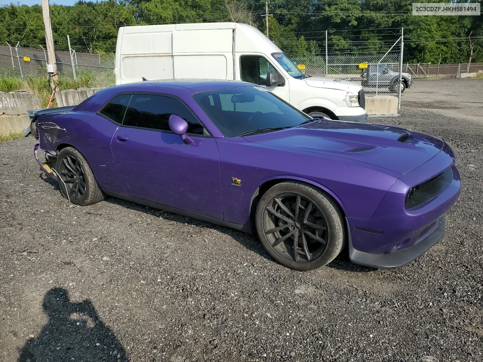 2019 Dodge Challenger R/T Scat Pack VIN: 2C3CDZFJ4KH581494 Lot: 68533294