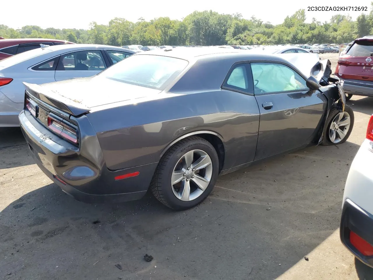 2C3CDZAG2KH712692 2019 Dodge Challenger Sxt