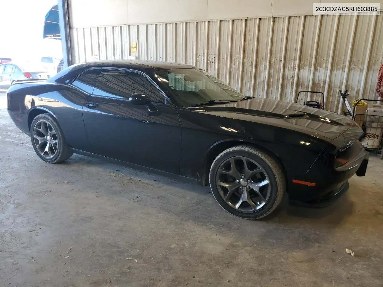 2019 Dodge Challenger Sxt VIN: 2C3CDZAG5KH603885 Lot: 68908274