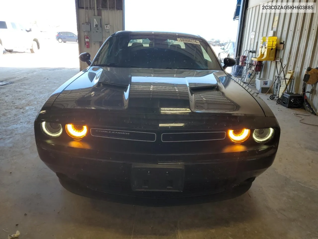 2019 Dodge Challenger Sxt VIN: 2C3CDZAG5KH603885 Lot: 68908274