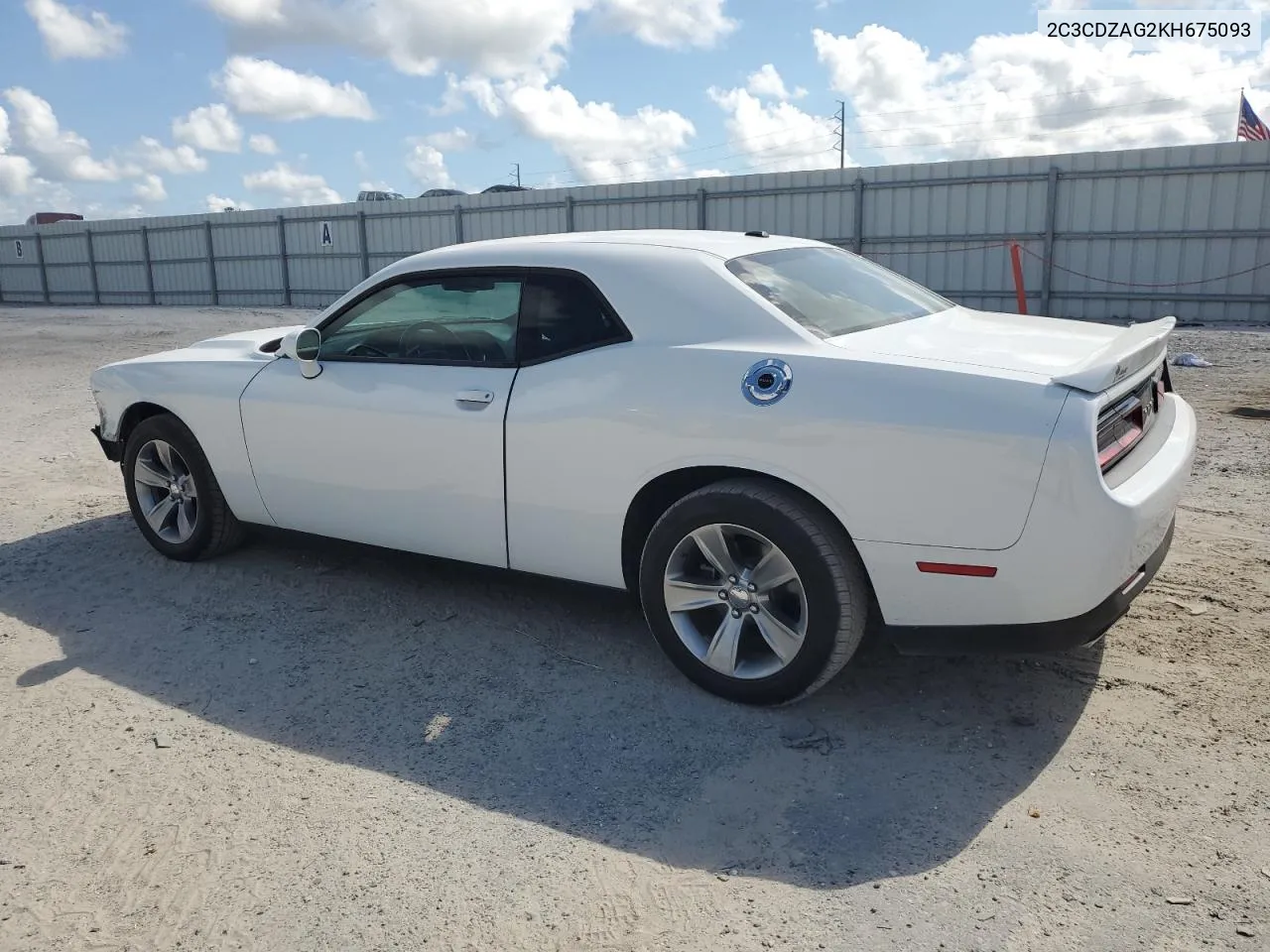 2019 Dodge Challenger Sxt VIN: 2C3CDZAG2KH675093 Lot: 69201744