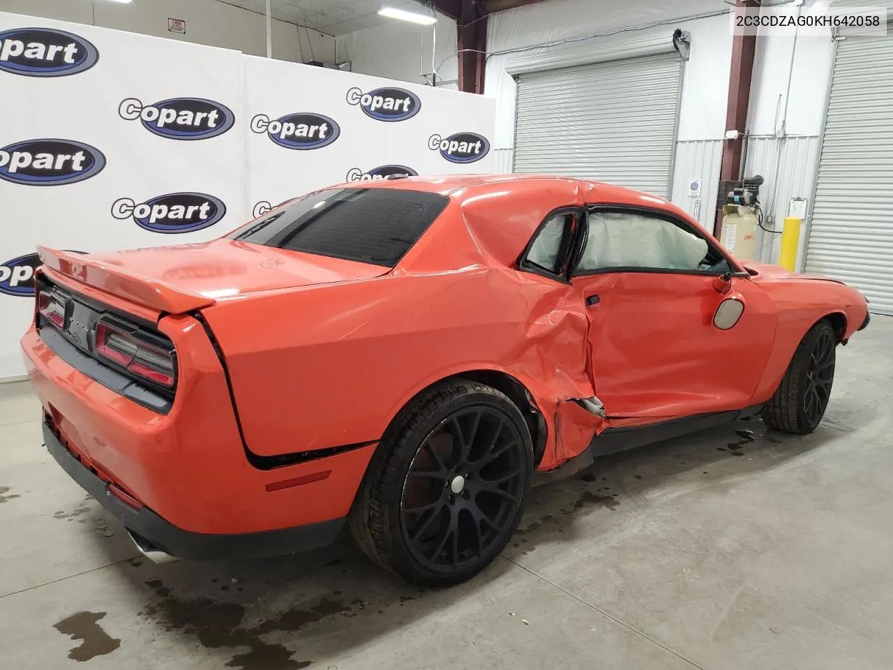 2019 Dodge Challenger Sxt VIN: 2C3CDZAG0KH642058 Lot: 69314274