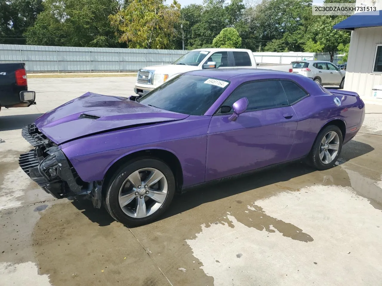 2019 Dodge Challenger Sxt VIN: 2C3CDZAG5KH731513 Lot: 69461164