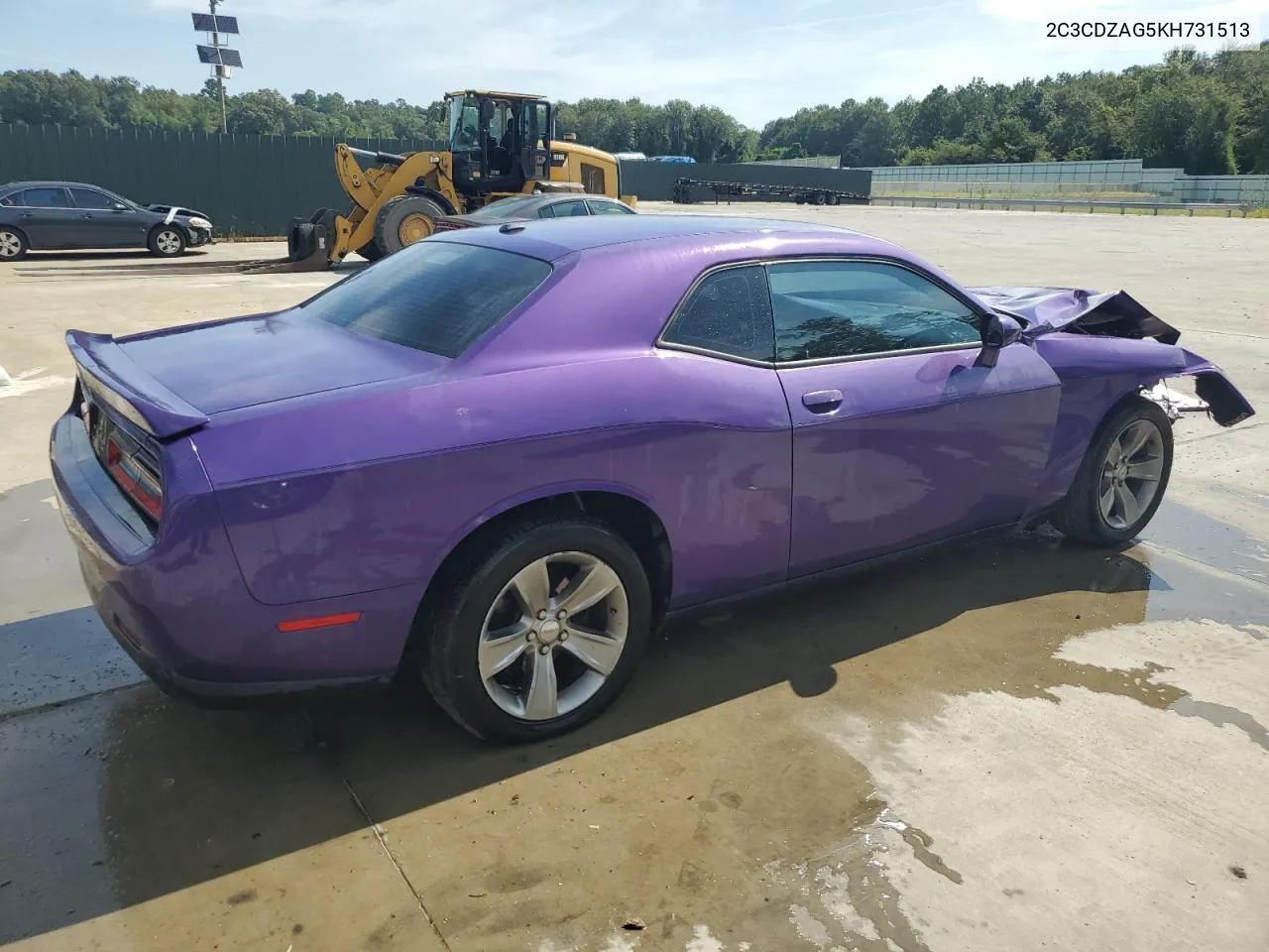 2019 Dodge Challenger Sxt VIN: 2C3CDZAG5KH731513 Lot: 69461164