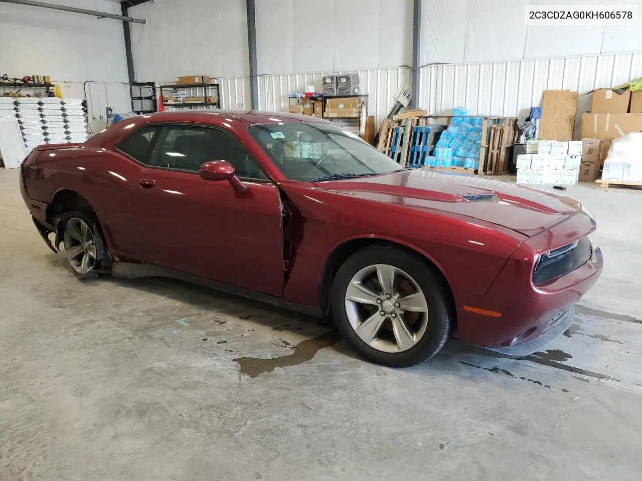 2019 Dodge Challenger Sxt VIN: 2C3CDZAG0KH606578 Lot: 69517814