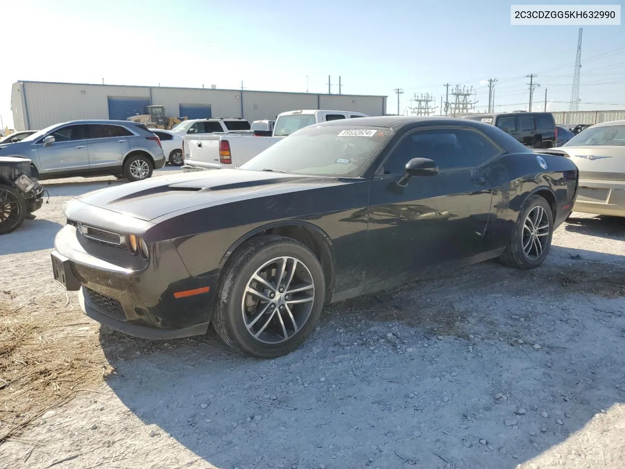 2019 Dodge Challenger Sxt VIN: 2C3CDZGG5KH632990 Lot: 69532624