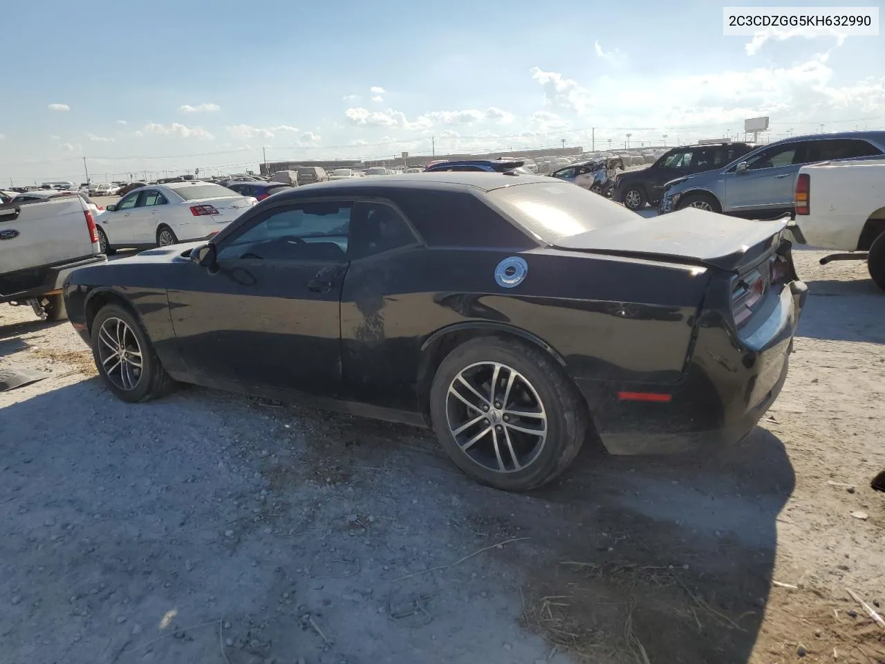 2019 Dodge Challenger Sxt VIN: 2C3CDZGG5KH632990 Lot: 69532624