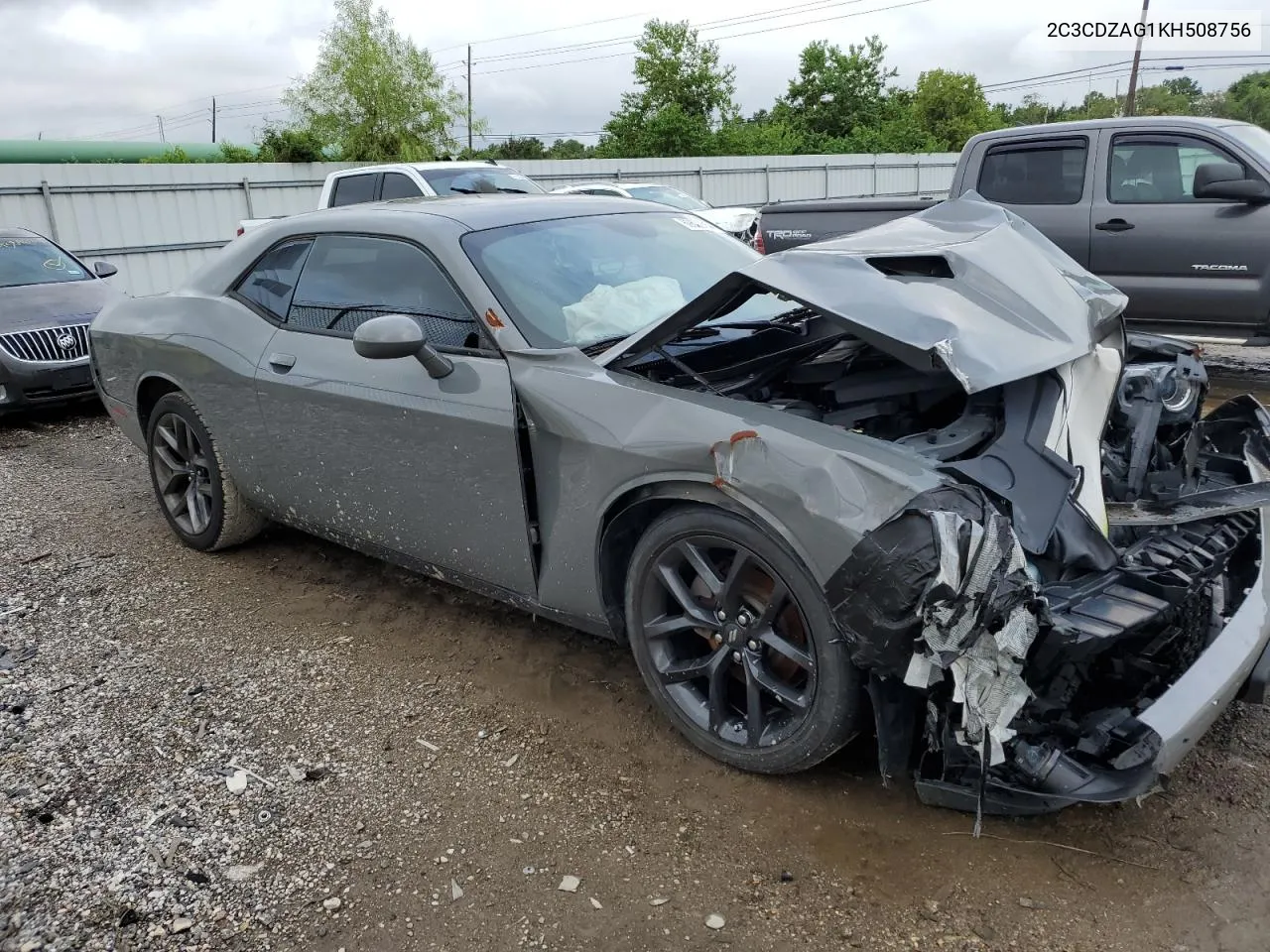 2019 Dodge Challenger Sxt VIN: 2C3CDZAG1KH508756 Lot: 69602354