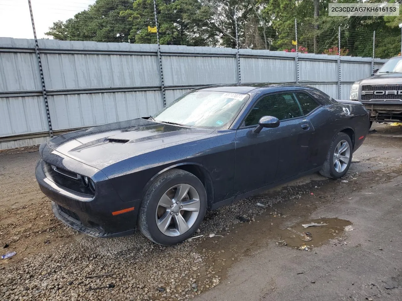 2019 Dodge Challenger Sxt VIN: 2C3CDZAG7KH616153 Lot: 69747074