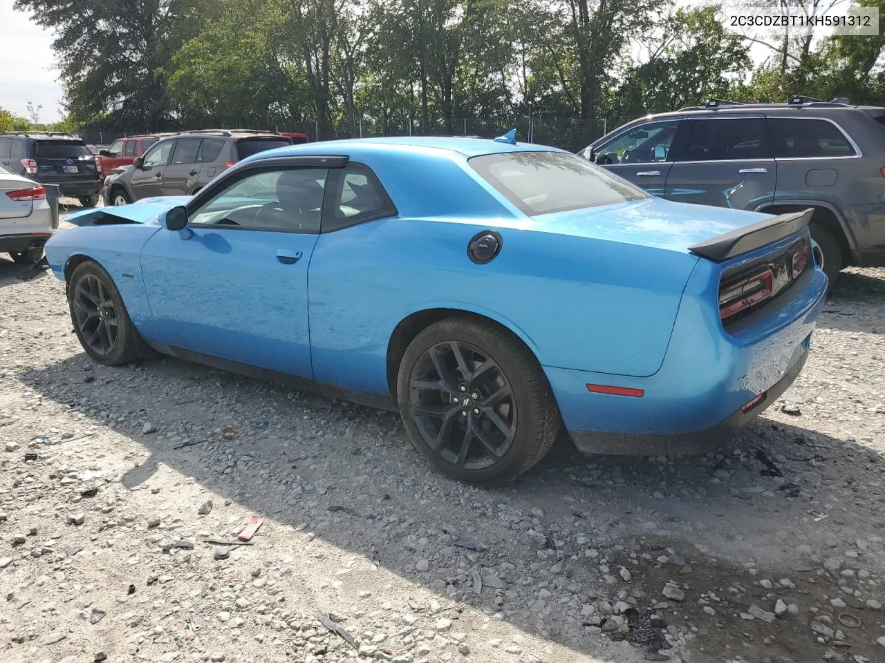 2C3CDZBT1KH591312 2019 Dodge Challenger R/T