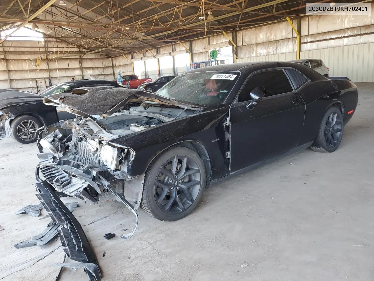 2019 Dodge Challenger R/T VIN: 2C3CDZBT9KH702401 Lot: 70221884