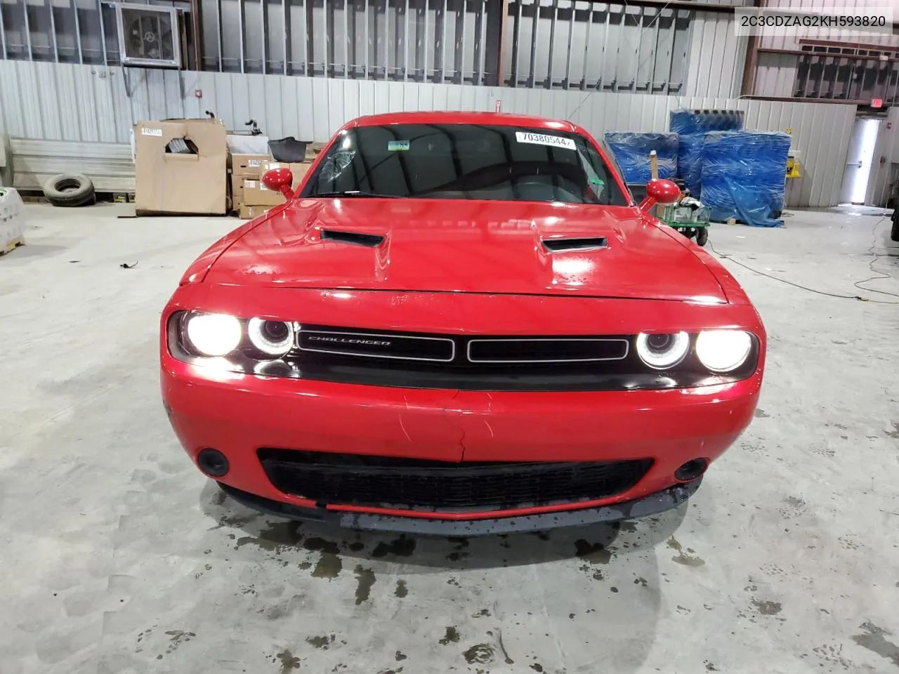 2C3CDZAG2KH593820 2019 Dodge Challenger Sxt