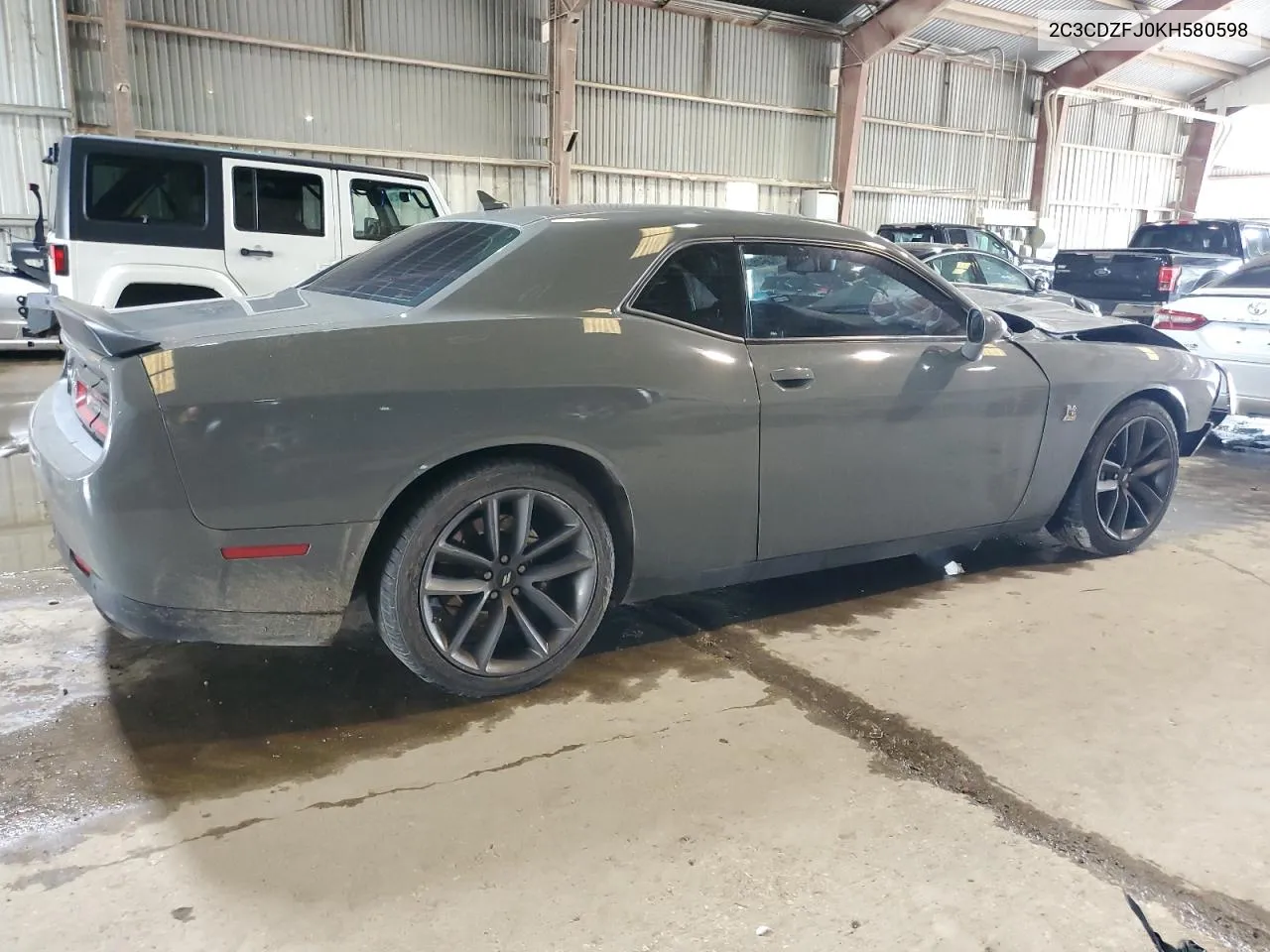 2019 Dodge Challenger R/T Scat Pack VIN: 2C3CDZFJ0KH580598 Lot: 70394884