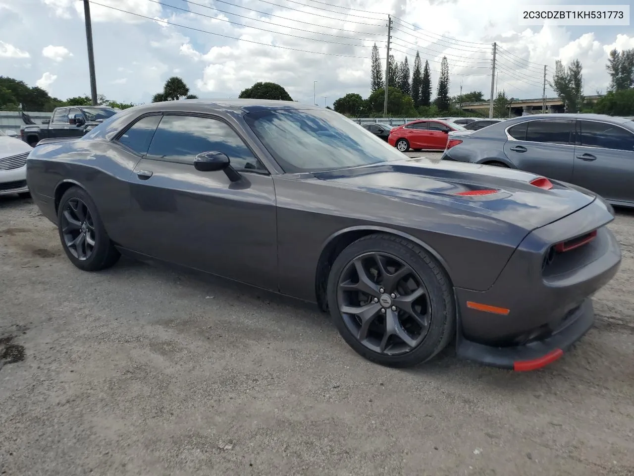 2019 Dodge Challenger R/T VIN: 2C3CDZBT1KH531773 Lot: 70498144