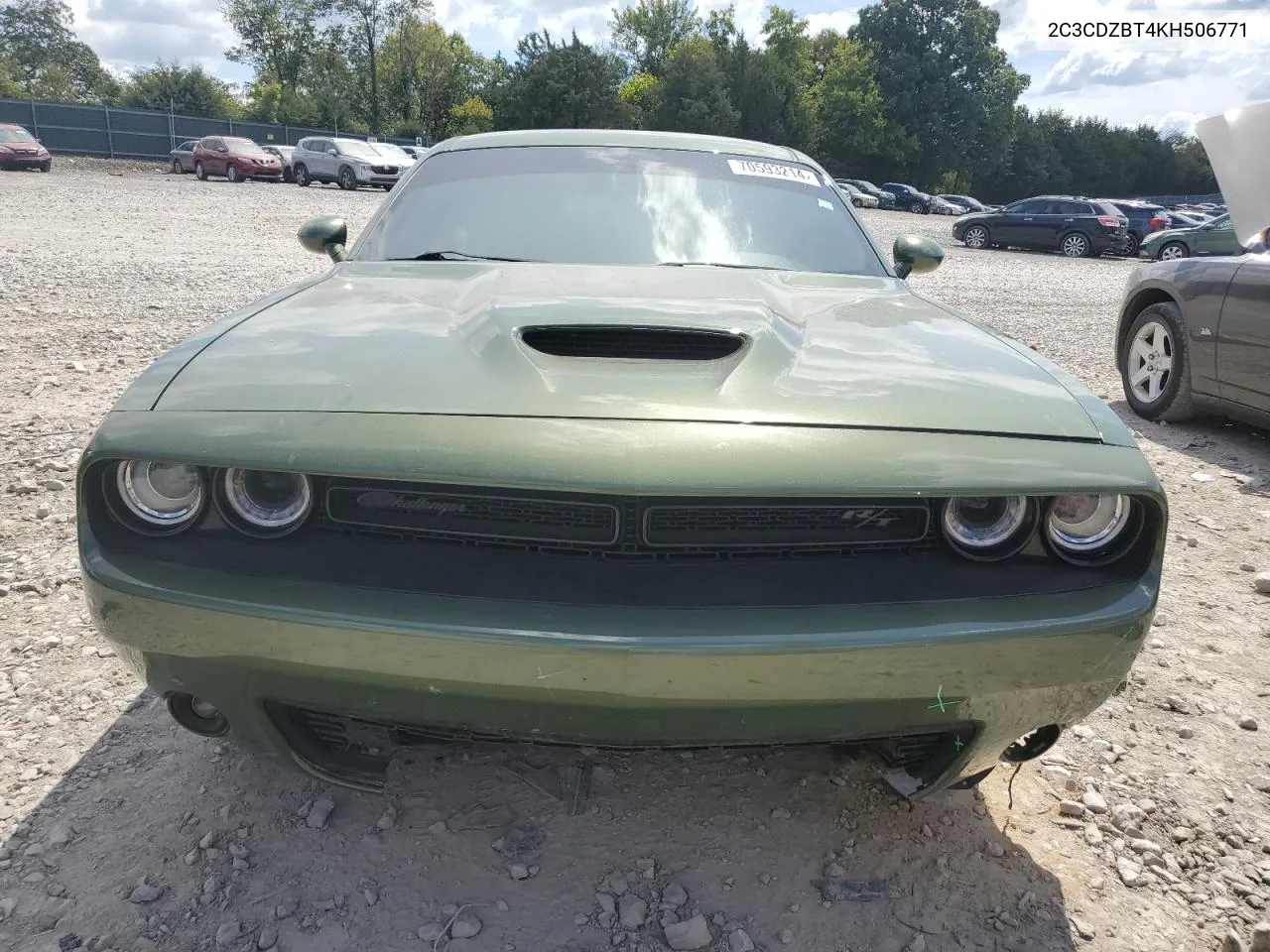 2C3CDZBT4KH506771 2019 Dodge Challenger R/T