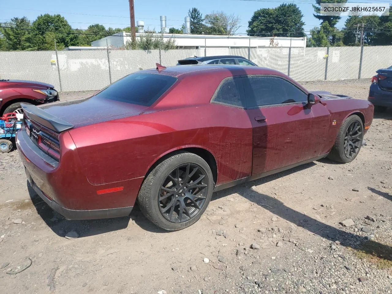 2C3CDZFJ8KH625657 2019 Dodge Challenger R/T Scat Pack