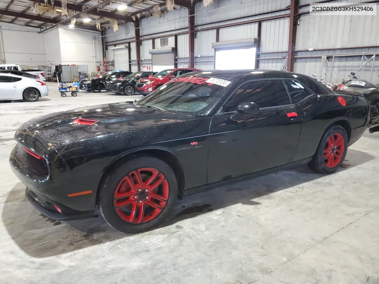 2019 Dodge Challenger Sxt VIN: 2C3CDZGG3KH529406 Lot: 70773124