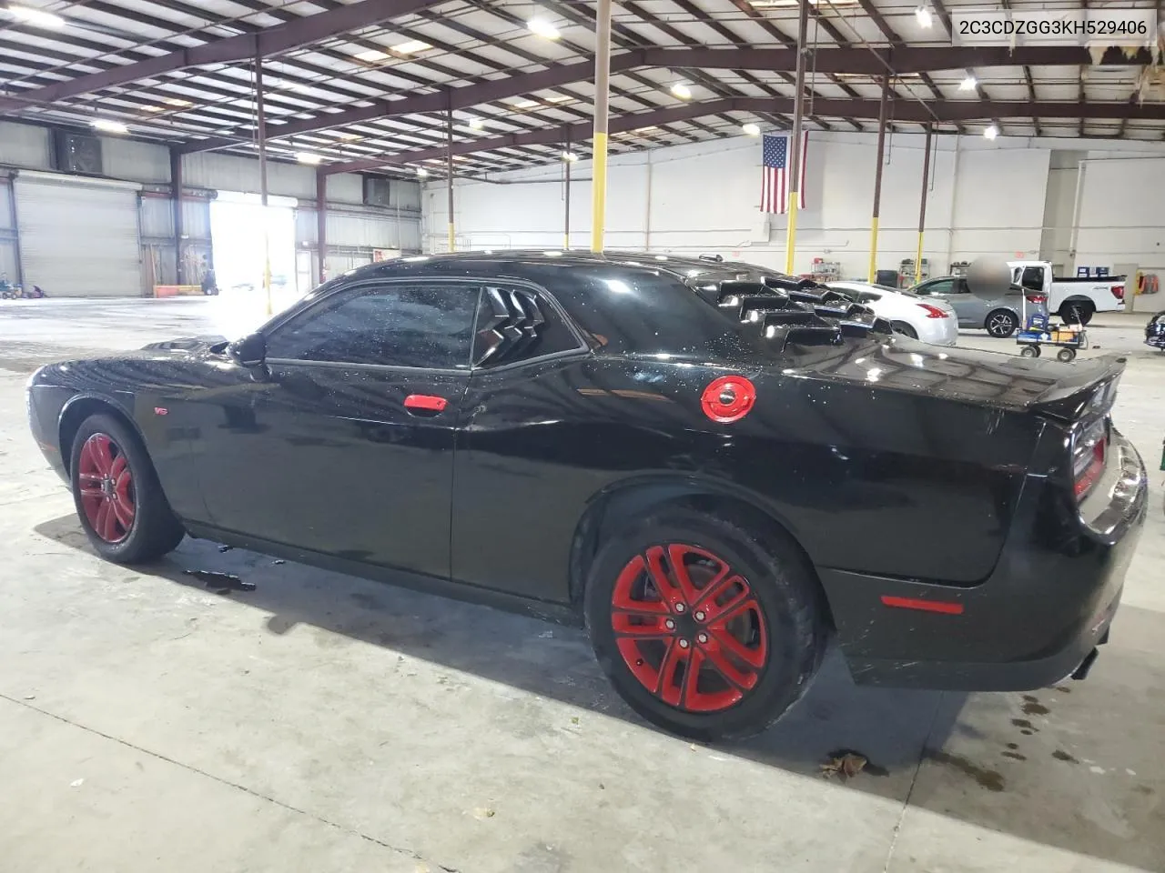 2019 Dodge Challenger Sxt VIN: 2C3CDZGG3KH529406 Lot: 70773124