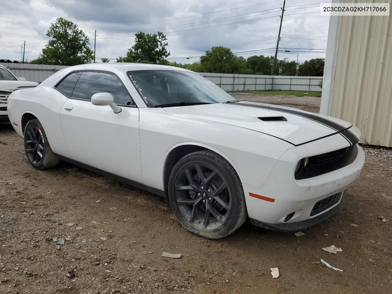 2019 Dodge Challenger Sxt VIN: 2C3CDZAG2KH717066 Lot: 70804144