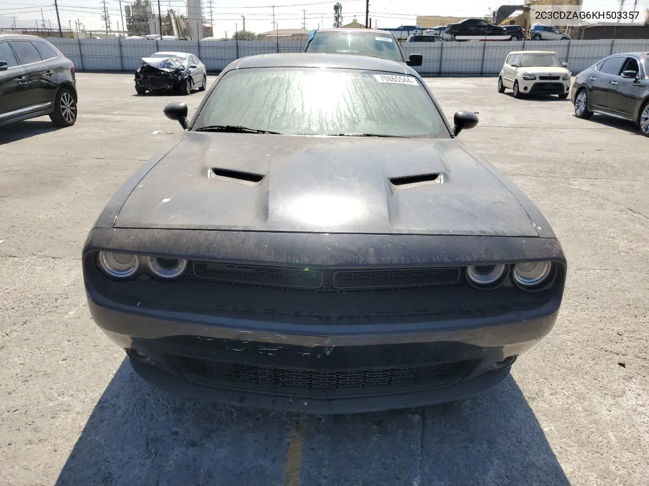 2019 Dodge Challenger Sxt VIN: 2C3CDZAG6KH503357 Lot: 70865544